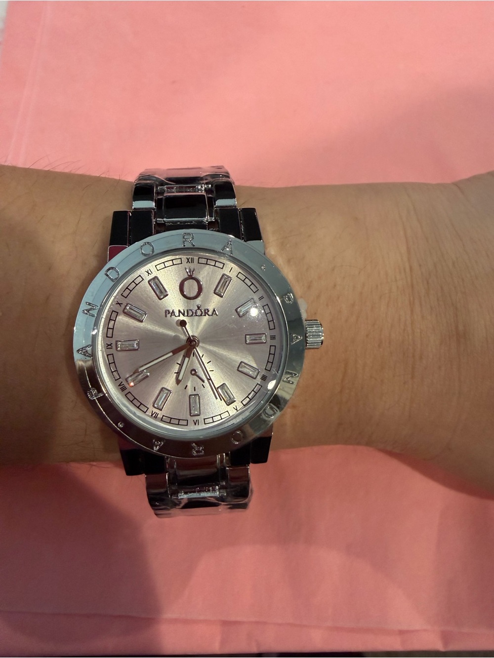 Pandora Silver Watch with Dial - Picture 9 of 9